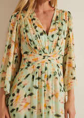 Darlene Floral Maxi Dress - Multi-Coloured