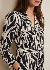 Constance Geo Jumpsuit - Black
