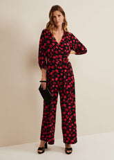 Effie Printed Jumsuit - Multi-Coloured