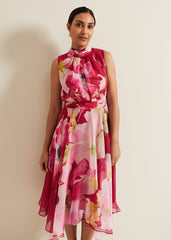 Petite Lucinda Floral Dress - Multi-Coloured
