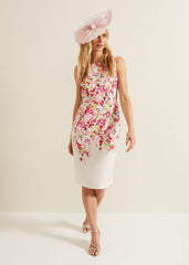 Anita Placement Shift Dress - Multi-Coloured