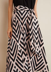 Alora Print Midi Dress - Multi-Coloured