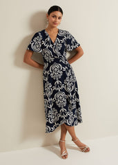 Julissa Printed Dress - Multi-Coloured