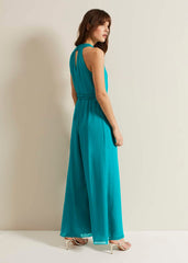 Susanna Silk Jumpsuit - Green