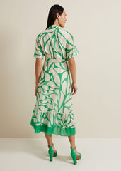 Daphne Floral Shirt Dress - Multi-Coloured