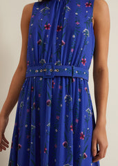 Sofia Print Maxi Dress - Multi-Coloured