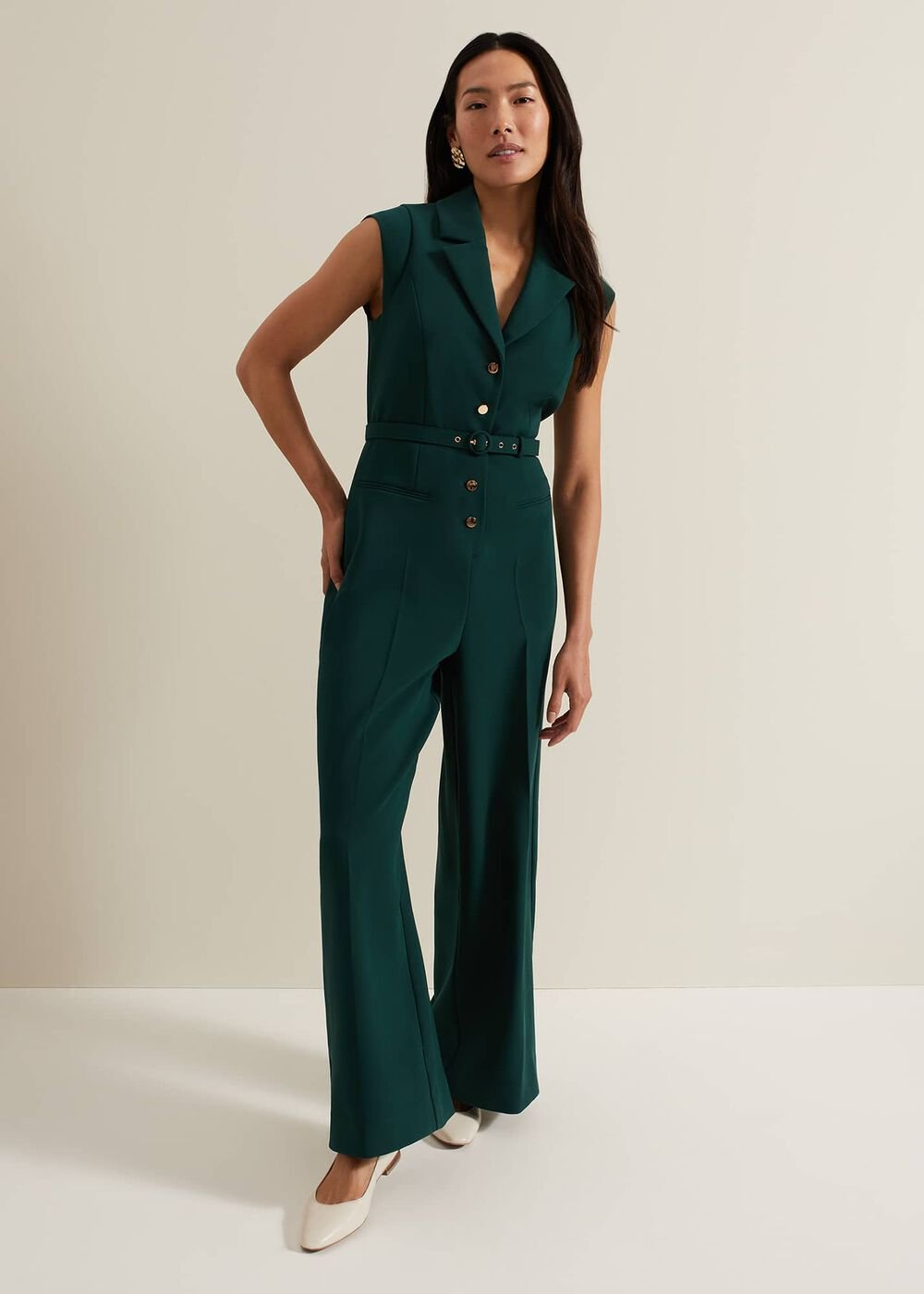 Renae Green Jumpsuit - Green