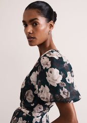 Myron Floral Wide Leg Jumpsuit - Multi-Coloured