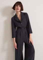 Pamela Grey Tailored Jumpsuit - Grey