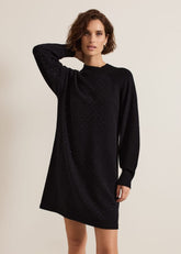 Tala Black Short Hotfix Dress - Black