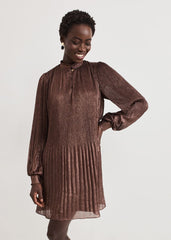Ella Pink Swing Dress - Pink