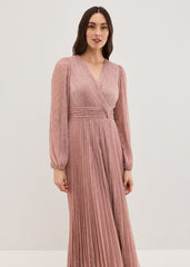 Harper Pale Pink Pink Maxi Dress - Pale Pink