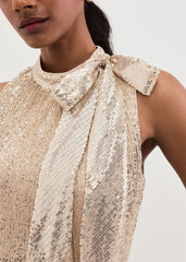 Sammy Silver Sequin Dress - Silver