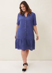 Riley Swing Dress - Blue