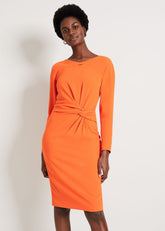 Valo Batwing Dress - Orange