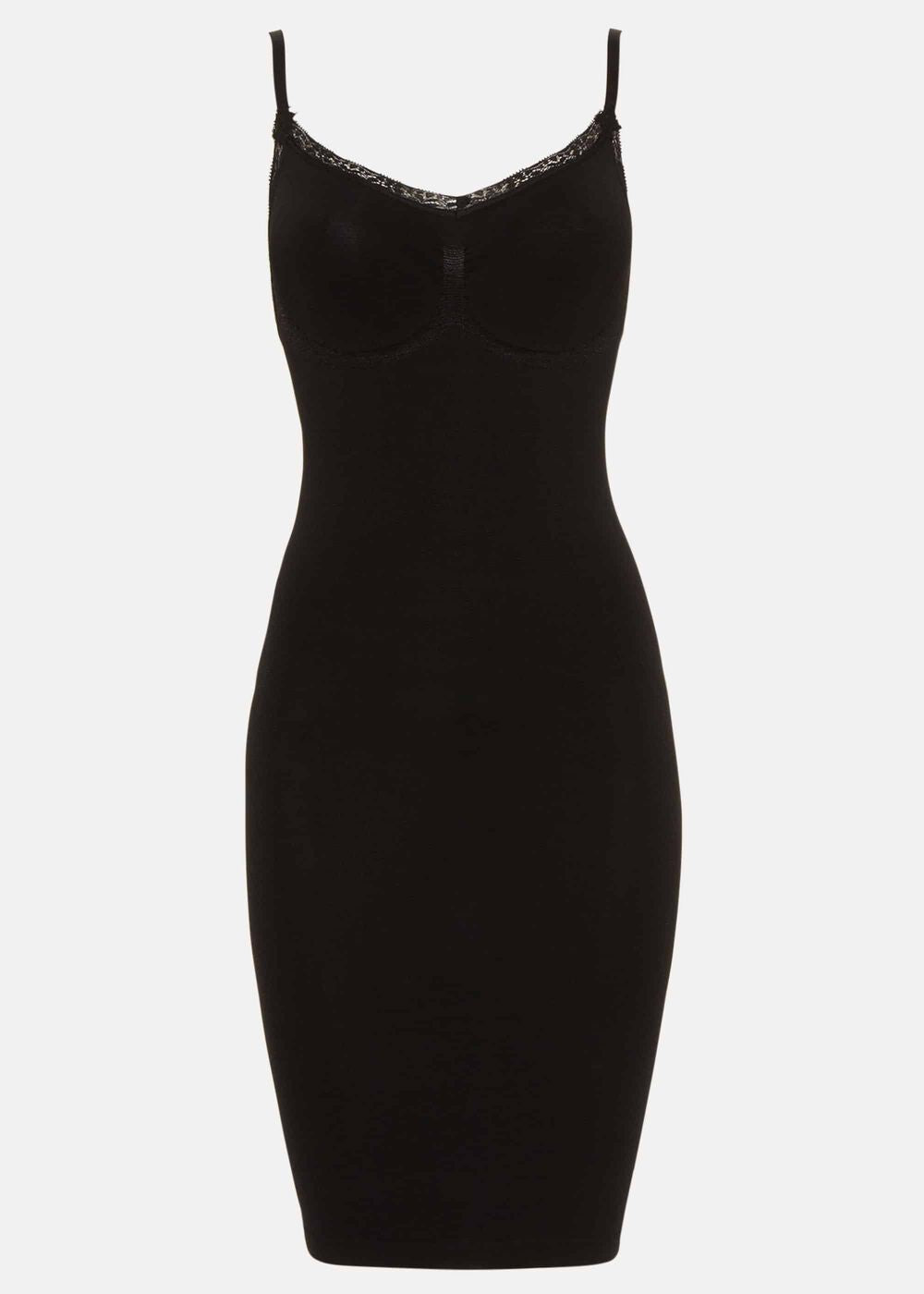 Silhouette Seamless Dress - Black