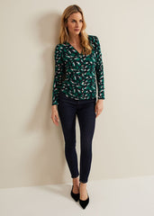 Sindy Animal Print Top - Multi-Coloured