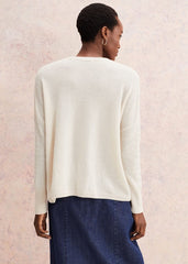 Arabella Cashmere Cardigan - Buttermilk