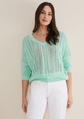 Nadia Tape Knit - Mint