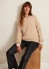 Oakley Sequin Mohair Jumper - Neutral