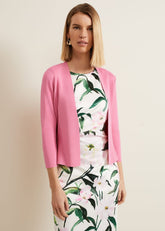 Salma Flared Hem Jacket - Pink