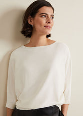 Cristine Knit Jumper - Ivory