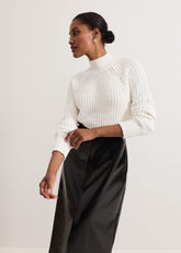 Reagan Chunky Chenille Jumper - Ivory