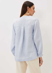 Emma Blouse - Soft Blue
