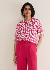 Marnie Geo Top - Multi-Coloured