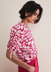 Marnie Geo Top - Multi-Coloured