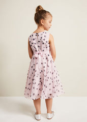Megura Polka Dot Fit And Flare Dress - Multi-Coloured