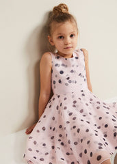 Megura Polka Dot Fit And Flare Dress - Multi-Coloured