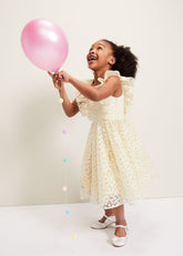 Daisy Smock Dress - Yellow