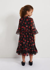 Lela Floral Smock Dress - Multi-Coloured