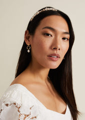 Pearl Headband - Gold