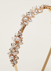Pearl Headband - Gold