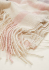 Sollie Check Scarf - Ivory