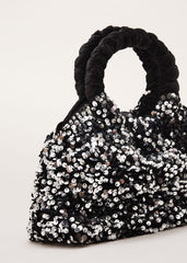 Sequin Twist Handle Mini Grab Bag - Multi-Coloured