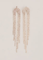 Graduated Sparkle Earring - Gold