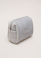 Velvet Make Up Bag - Blue
