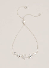 Silver Plated Star Extender Bracelet - Silver