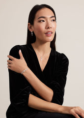 Silver Plated Star Extender Bracelet - Silver