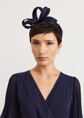 Navy Twist Headband - Navy