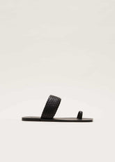 Toe Post Sandal - Black