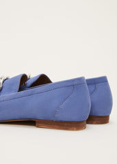 Chain Detail Loafer Shoe - Blue