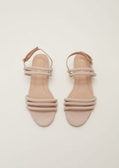 Suede Sandals - Neutral