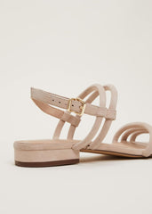 Suede Sandals - Neutral