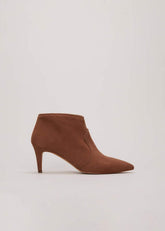 Brown Leather Boots - Tan