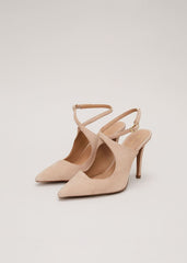 Cross Over Ankle Shoes - Neutral
