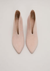 Cut Out Shoe Boots - Neutral
